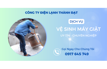 DỊCH VỤ VỆ SINH MÁY GIẶT SANYO QUẬN 10